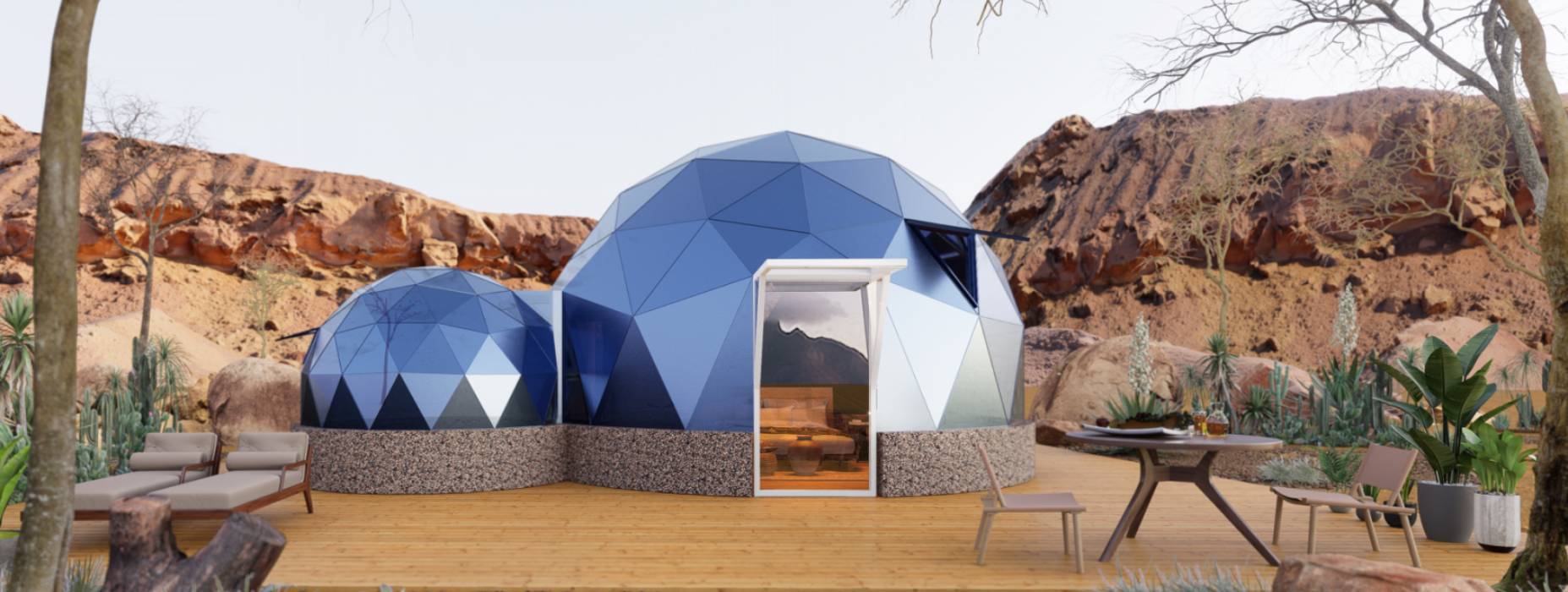 盐田区球形智能光伏玻璃星空房